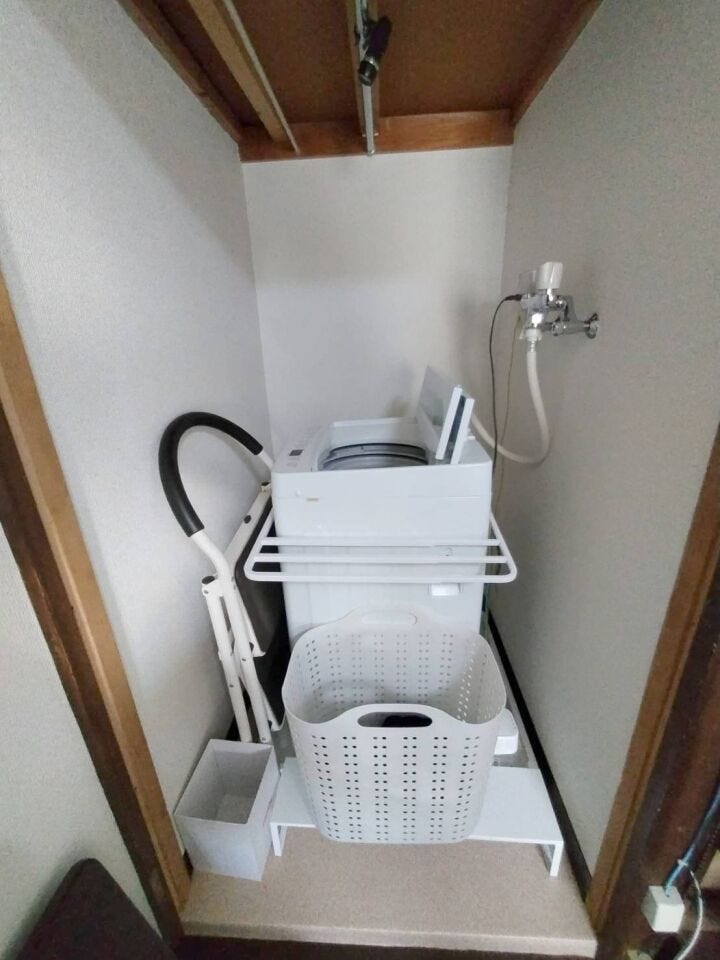 《室内洗濯機置き場》