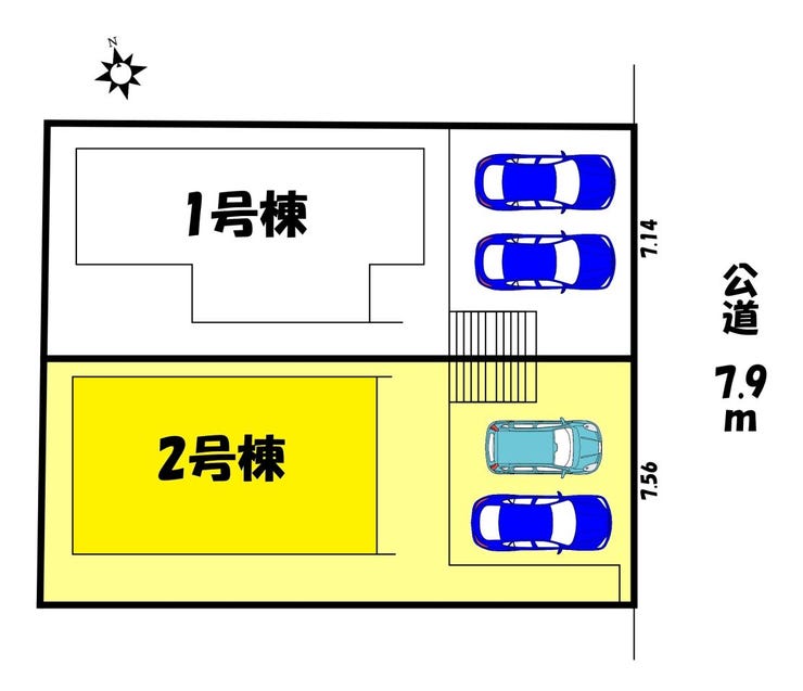 【区画図】2号棟