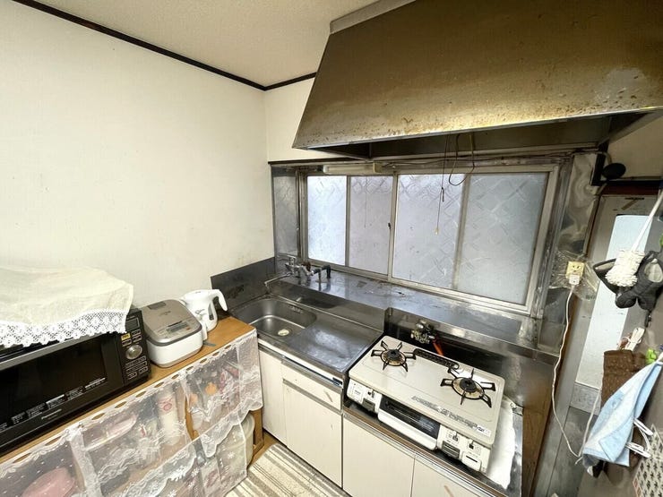 ◇キッチンスペースはガスコンロを設置することができます。