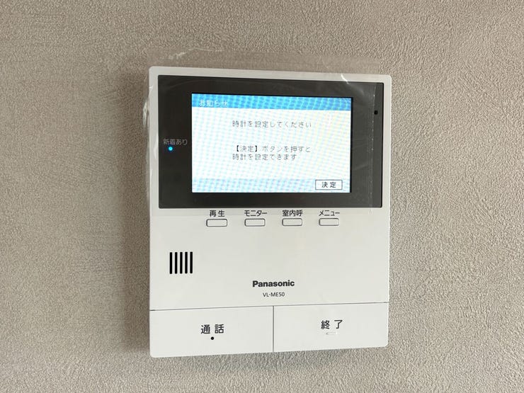 モニター付きインターホン