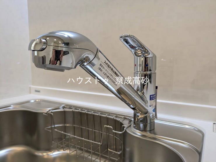 浄水器一体型水栓です。