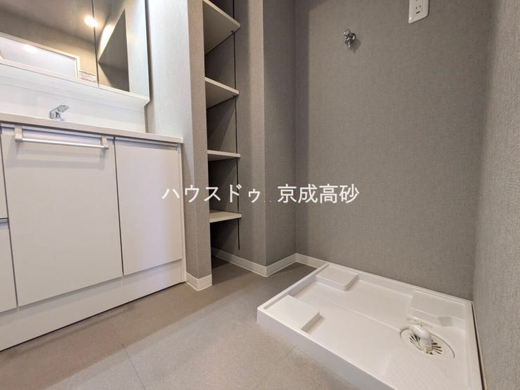 洗濯機置き場のスペースを確保しています!是非、現地にてスペースを確認してみてください。