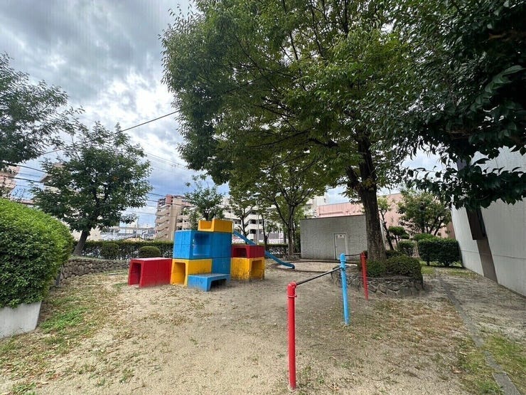 近くに公園が有ると嬉しいですね♪