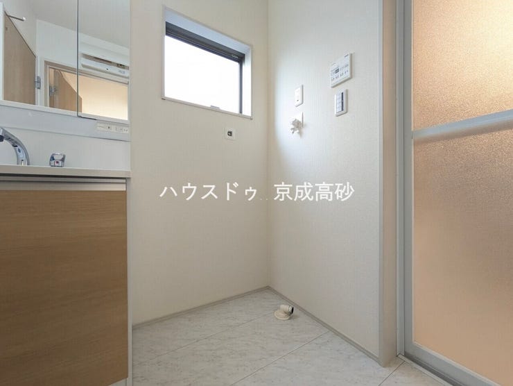 洗濯機置き場です。