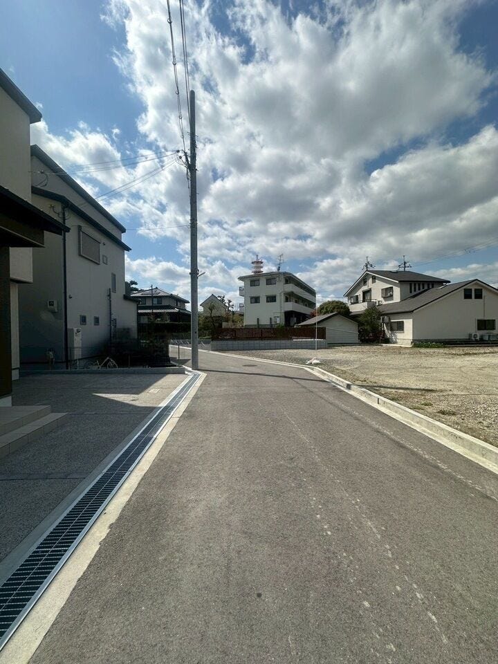 前道も広く運転がしやすい♪