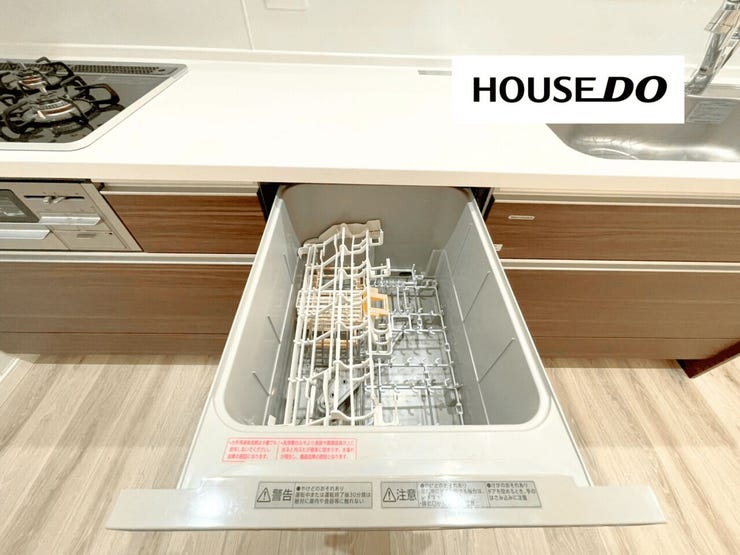 食洗機付で家事時間を10分短縮♪