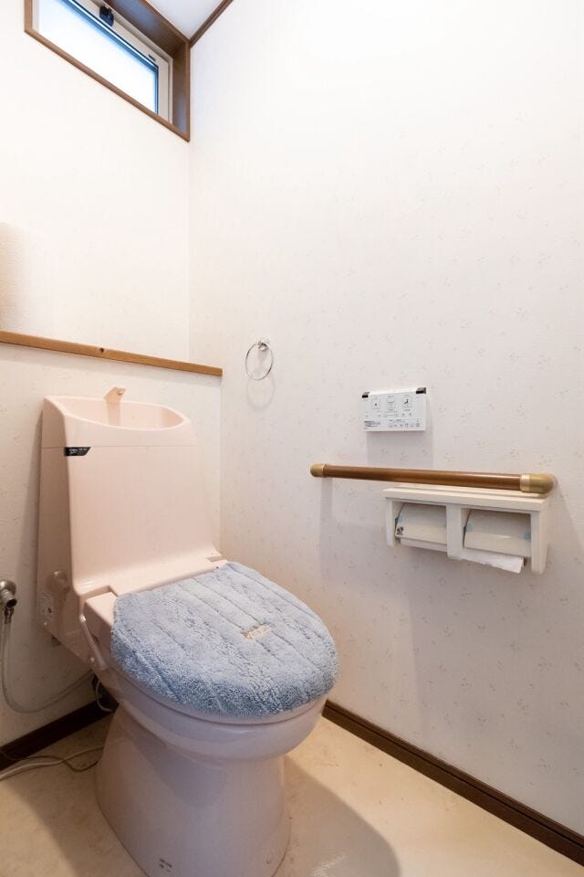 2階のトイレです。