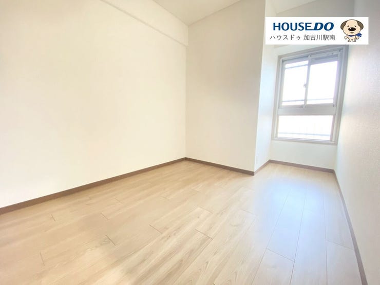 お掃除もラクチンなフローリングのお部屋です♪