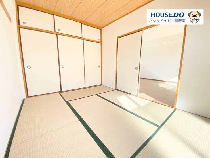 小さなお子さまのいる方におすすめ!リビング横に和室のあるタイプの間取りです♪