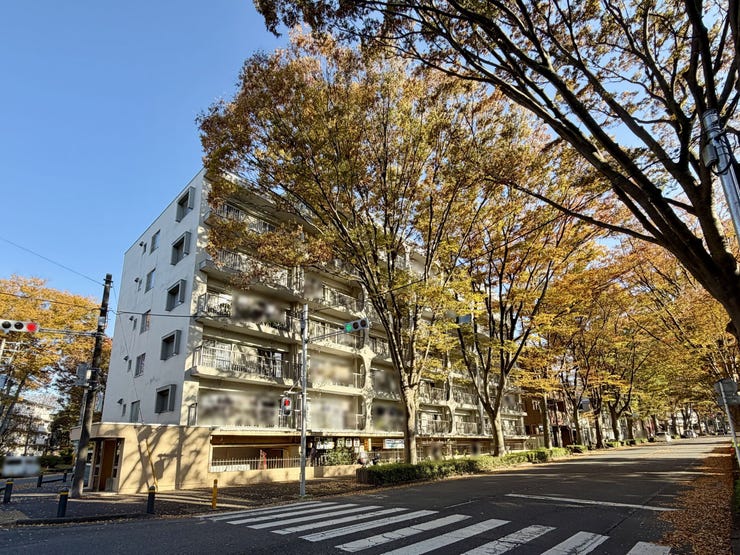 【外観】
けやき通り沿いの緑豊かな住環境♪徒歩10分圏内は商業施設が充実しています。