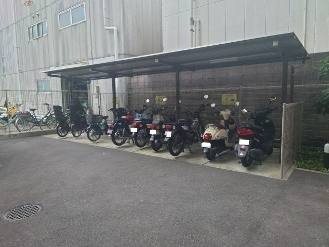 バイク置場