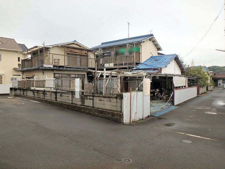 分譲予定地全体を南東側より撮影 2025.11.09 雨天時