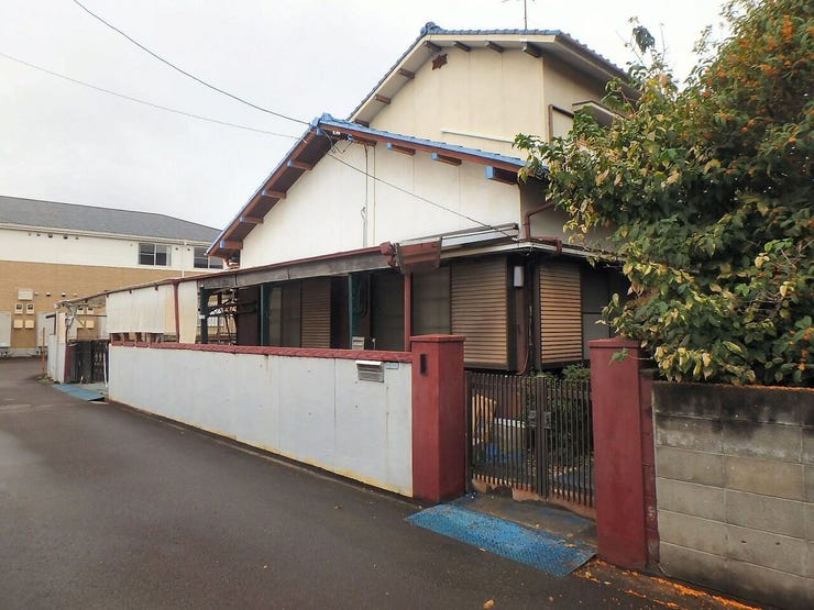 分譲予定地全体を北東側より撮影 2025.11.09 雨天時