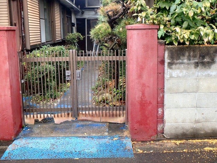 北面境界 2025.11.09 雨天時