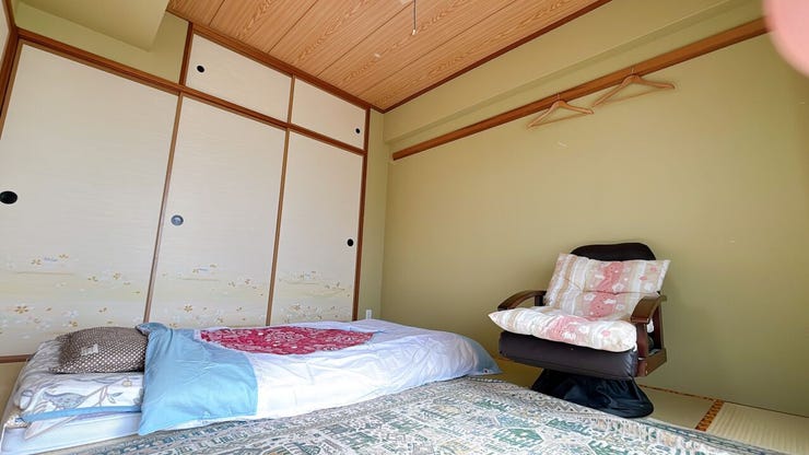 和室にも収納スペースがあり、お部屋がすっきり片付きます。