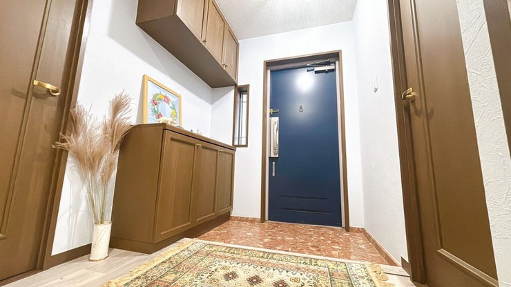 シューズBOXがあり玄関がすっきり片付きます◎