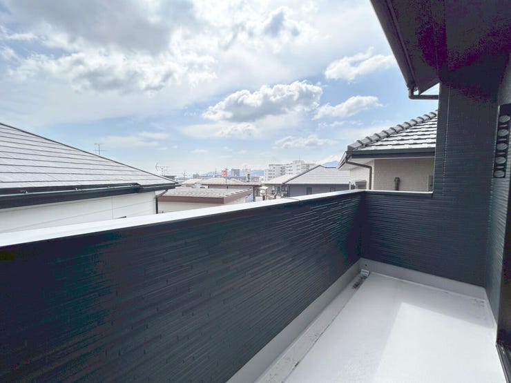 室内物干し付の洗面脱衣所♪小倉南区葛原東新築戸建て◎駐車場◎オール電化◎全室収納◎電動シャッター