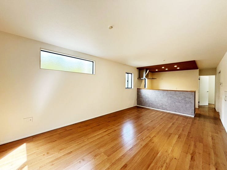 室内物干し付の洗面脱衣所♪小倉南区葛原東新築戸建て◎駐車場◎オール電化◎全室収納◎電動シャッター