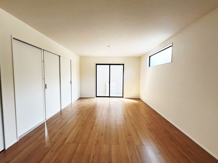 室内物干し付の洗面脱衣所♪小倉南区葛原東新築戸建て◎駐車場◎オール電化◎全室収納◎電動シャッター