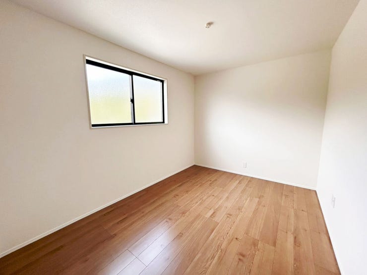 室内物干し付の洗面脱衣所♪小倉南区葛原東新築戸建て◎駐車場◎オール電化◎全室収納◎電動シャッター