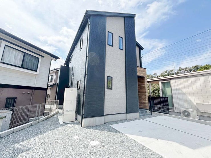 室内物干し付の洗面脱衣所♪小倉南区葛原東新築戸建て◎駐車場◎オール電化◎全室収納◎電動シャッター