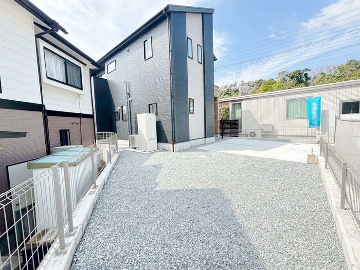 室内物干し付の洗面脱衣所♪小倉南区葛原東新築戸建て◎駐車場◎オール電化◎全室収納◎電動シャッター