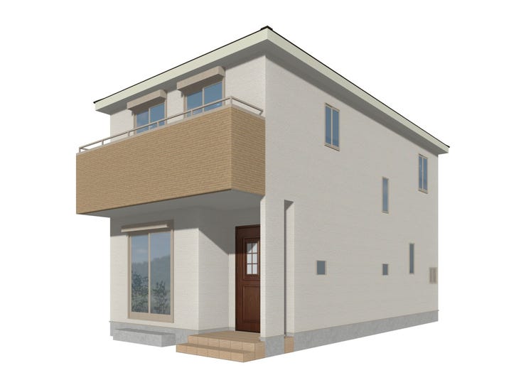 【外観】
【A号棟パース】
◆お子様の通園、通学便利なエリアです!
◆駐車場2台