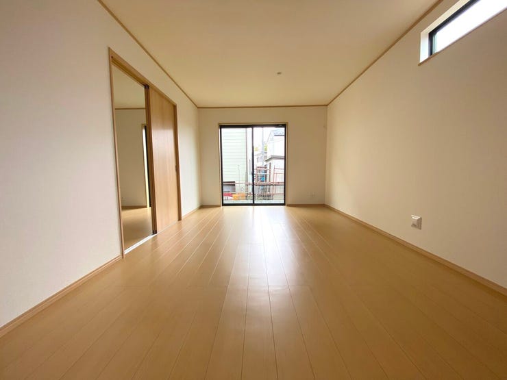 15.87帖のリビング。住宅性能評価書取得につき耐震性も安心です。