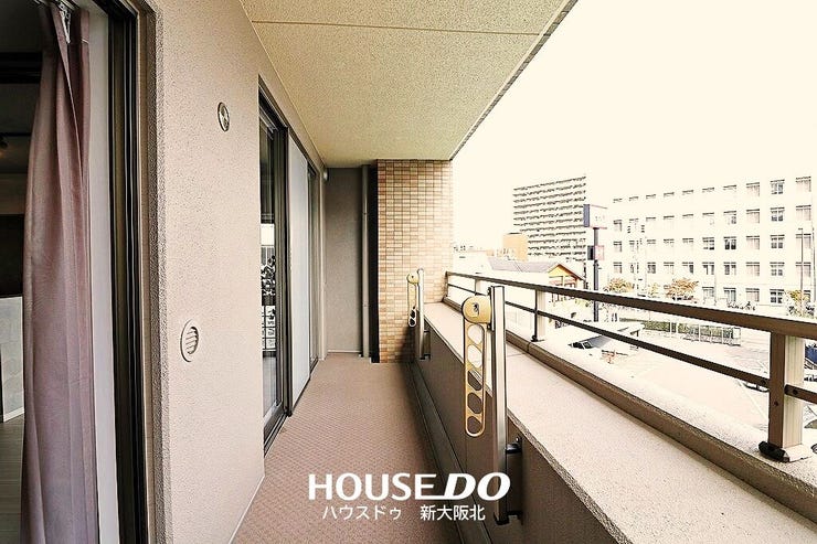 ■南東向きのバルコニーで陽当たり・通風良好です!
■毎日の洗濯物も綺麗に乾きそうですね♪