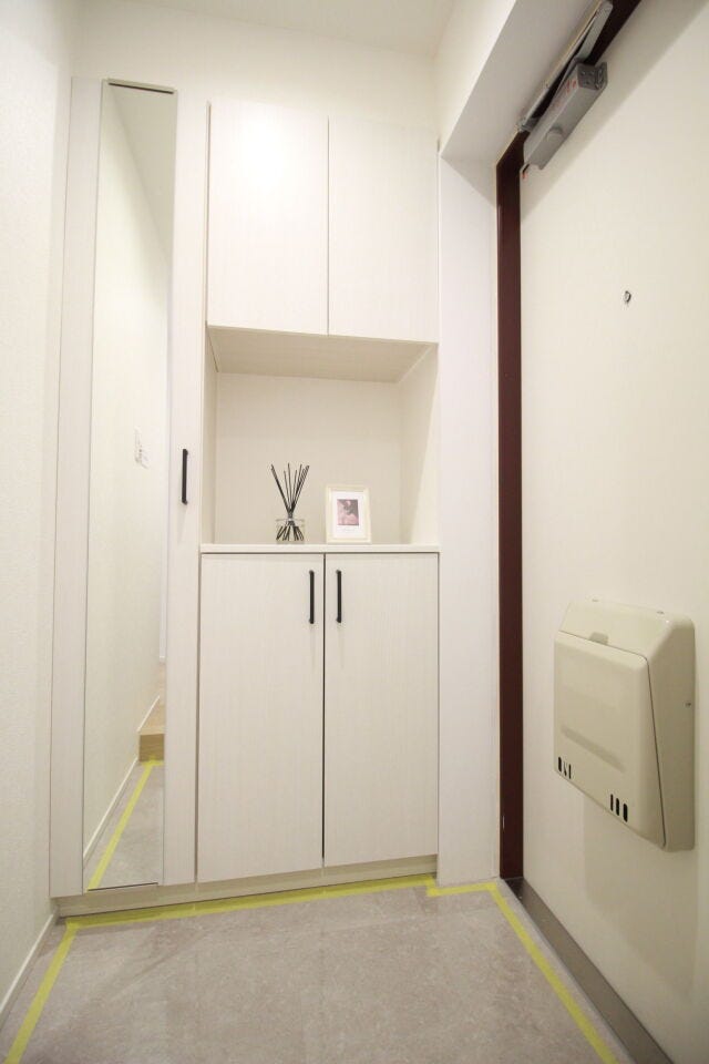 広々玄関は第一印象グッド!ゆとりのある空間は心も豊かにしてくれます。