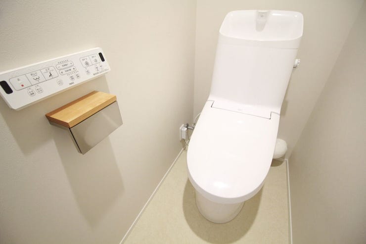 いつも清潔なスペースであってほしいのが毎日使うトイレです。掃除がしやすいのはもちろん、落ち着けるスペースにしたいですね。