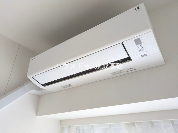 エアコン設置済です。