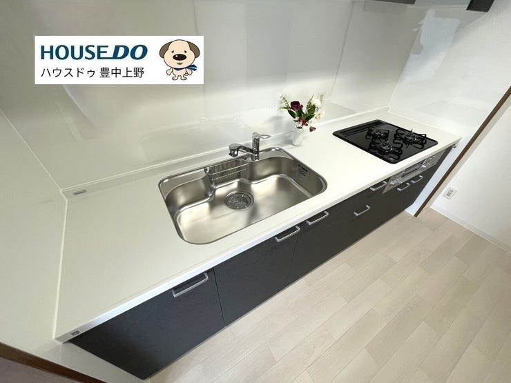 独立したキッチンスペース!約3.4帖とゆとりがあり調理に集中できます!