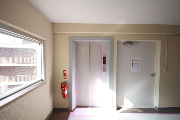 エレベーター完備のため荷物が多くなっても安心です!