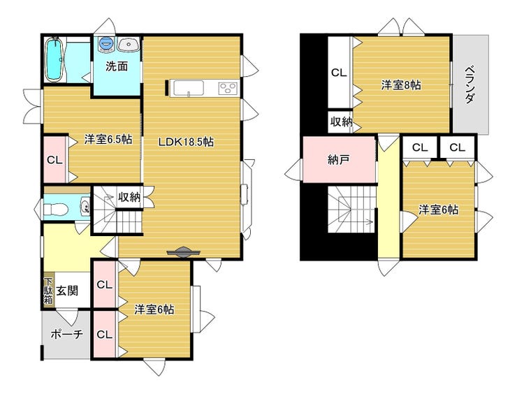 detached 北海道登別市登別東町５丁目49-5