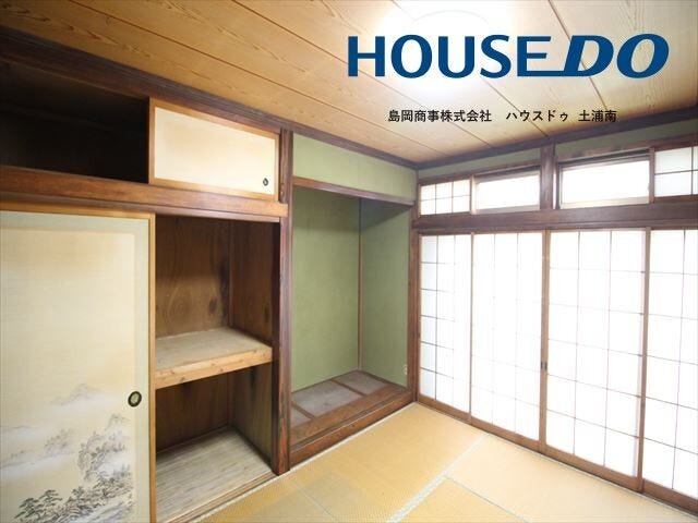 【1階和室 収納】
※現在居住用中です。
写真は2024年のものです。