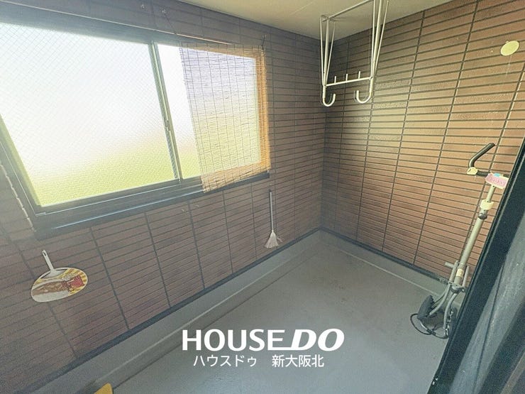 ■屋内バルコニーになっています!
■雨など天候を気にすることなく洗濯も仁尾を干せますね◎