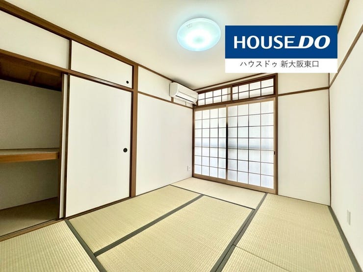 和室は畳を表替え、障子も新品のようにきれいです。