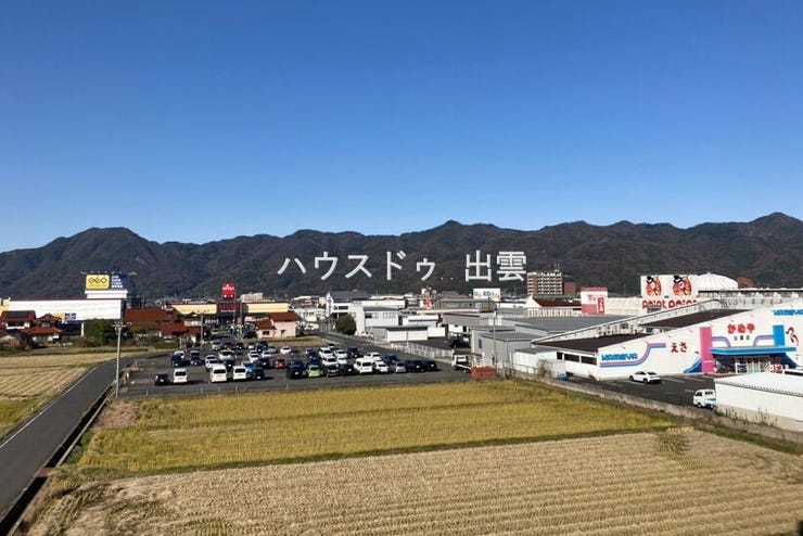 ベランダからの景色です。