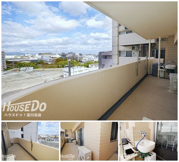 ■■本日内覧可能■■
北東側に面したメインバルコニー
大通りに面していないため開放的で明るい印象の引き回しバルコニーです。
スロップシンクがあるのでお掃除やガーデニングも可能です。