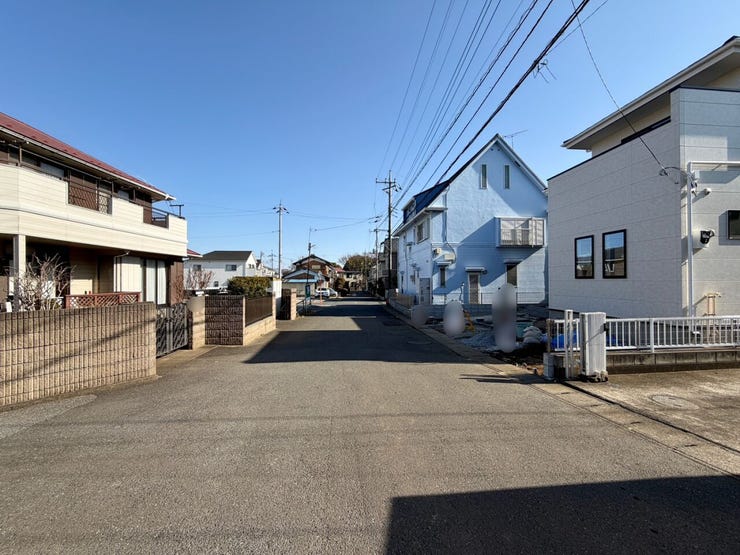 周辺は閑静な住宅街♪