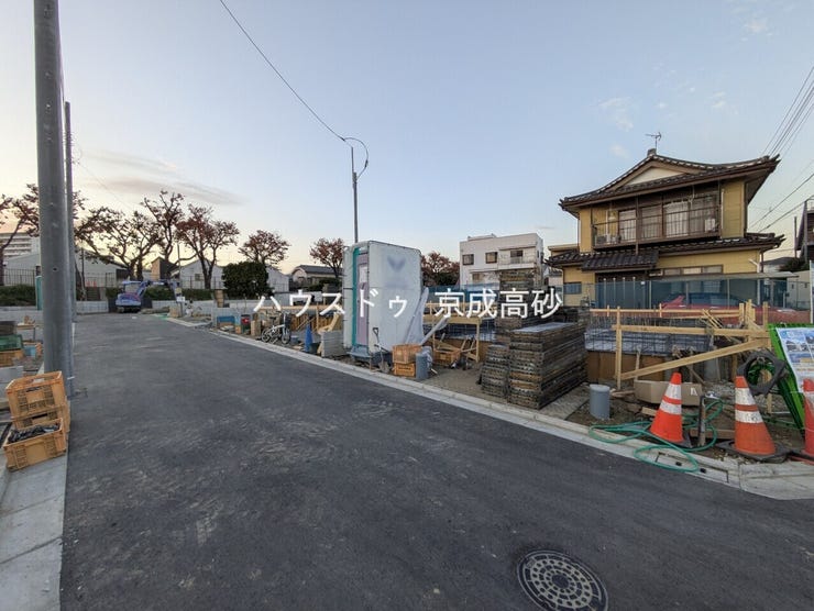 全8棟の分譲住宅です。