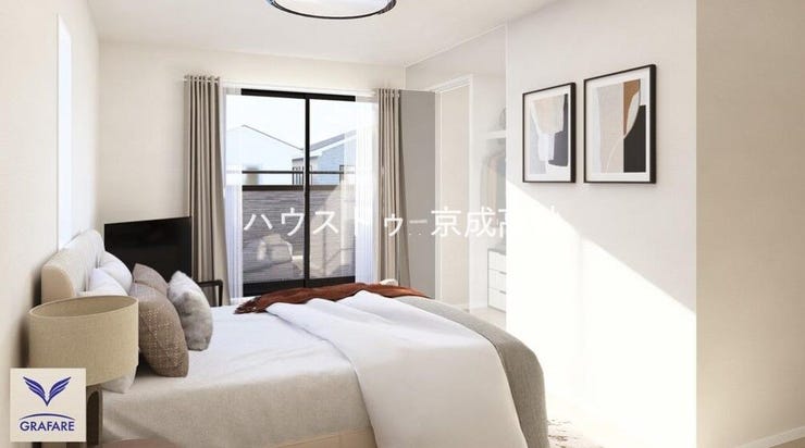 家具・小物はホームステージングです。