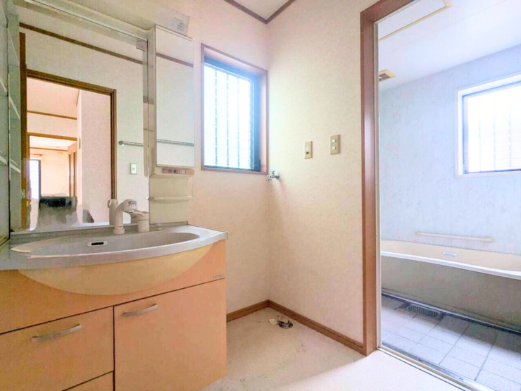 朝の忙しい時間もスムーズ!快適な水回り空間を予定です!