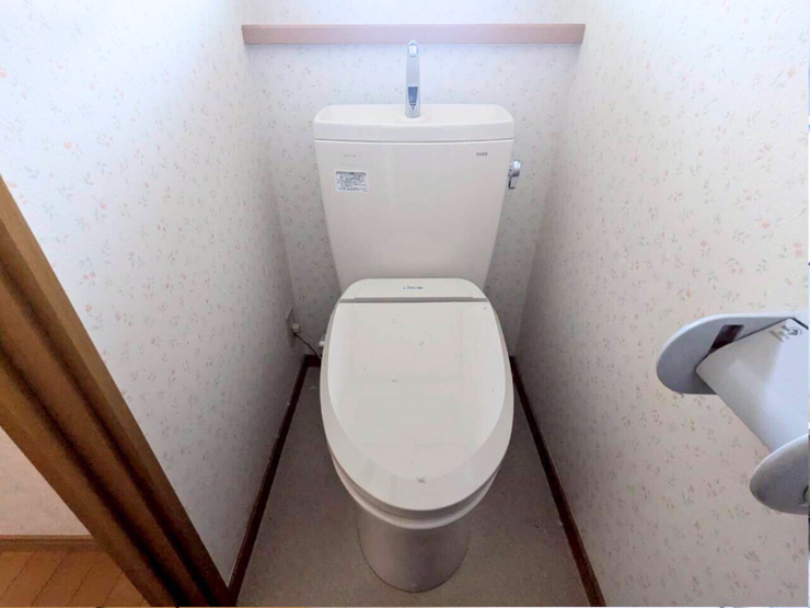 2階にもトイレがあります。