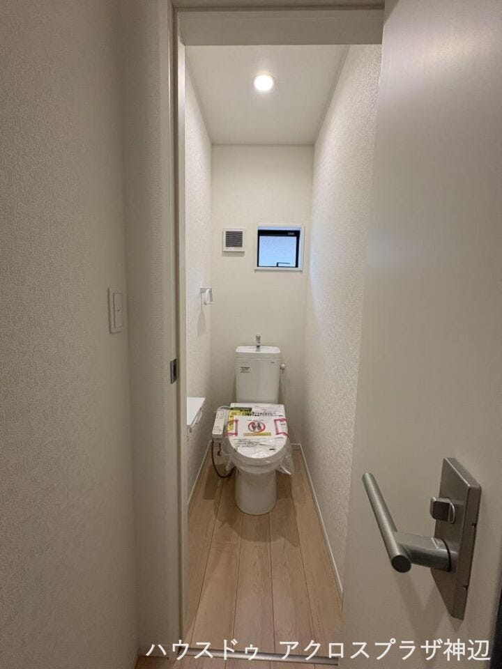 【トイレ】洗面所横に平屋に嬉しい2つ目トイレ