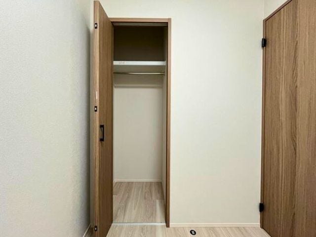 2階3畳洋室クローゼット
(2026年1月20日 撮影)