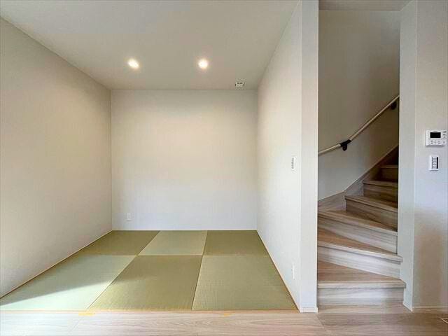 約3帖の畳コーナーとリビングイン階段。
(2026年1月20日 撮影)