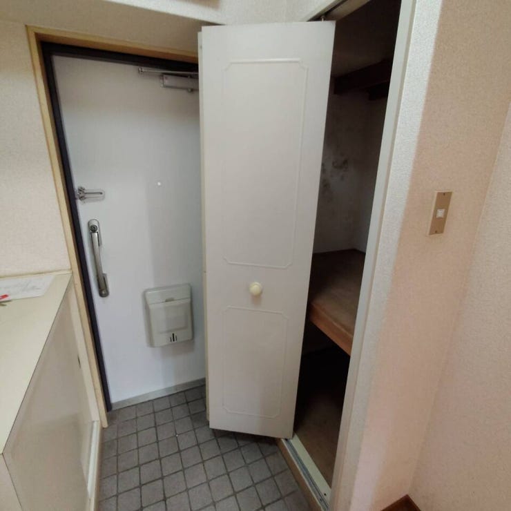 広い玄関収納あり