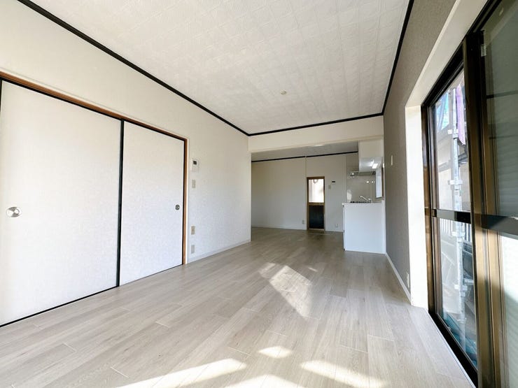 バルコニーからの眺望良好です。